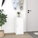 vidaXL Pantofare, 2 buc., alb, 32x35x70 cm, PAL vidaXL Pantofare, 2 buc., alb, 32x35x70 cm, PAL