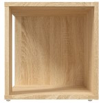 vidaXL Masă laterală, stejar sonoma, 33x33x34,5 cm, lemn prelucrat