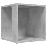 vidaXL Masă laterală, gri beton, 33x33x34,5 cm, PAL vidaXL Masă laterală, gri beton, 33x33x34,5 cm, PAL