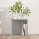 vidaXL Masă laterală, gri beton, 33x33x34,5 cm, PAL vidaXL Masă laterală, gri beton, 33x33x34,5 cm, PAL