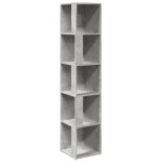vidaXL Dulap de colț, gri beton, 33x33x164,5 cm, PAL vidaXL Dulap de colț, gri beton, 33x33x164,5 cm, PAL