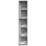 vidaXL Dulap de colț, gri beton, 33x33x164,5 cm, PAL vidaXL Dulap de colț, gri beton, 33x33x164,5 cm, PAL