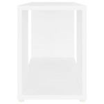 vidaXL Comodă TV, alb, 60x24x32 cm, PAL vidaXL Comodă TV, alb, 60x24x32 cm, PAL
