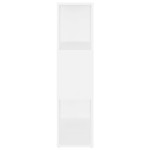 vidaXL Bibliotecă/Separator cameră, alb, 60x24x94 cm, PAL