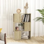 vidaXL Bibliotecă/Separator cameră, stejar sonoma, 60x24x94 cm, PAL vidaXL Bibliotecă/Separator cameră, stejar sonoma, 60x24x94 cm, PAL