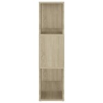vidaXL Bibliotecă/Separator cameră, stejar sonoma, 60x24x94 cm, PAL vidaXL Bibliotecă/Separator cameră, stejar sonoma, 60x24x94 cm, PAL