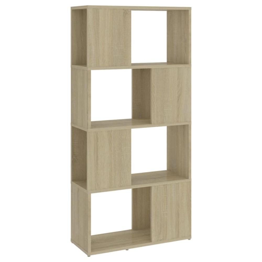 vidaXL Bibliotecă/Separator cameră stejar sonoma 60x24x124,5 cm PAL