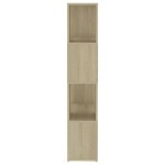 vidaXL Bibliotecă/Separator cameră stejar sonoma 60x24x124,5 cm PAL vidaXL Bibliotecă/Separator cameră stejar sonoma 60x24x124,5 cm PAL