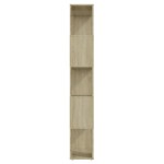 vidaXL Bibliotecă/Separator cameră, stejar sonoma, 60x24x155 cm vidaXL Bibliotecă/Separator cameră, stejar sonoma, 60x24x155 cm
