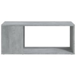 vidaXL Comodă TV, gri beton, 80x24x32 cm, PAL vidaXL Comodă TV, gri beton, 80x24x32 cm, PAL