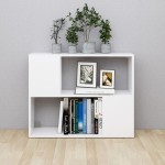 vidaXL Comodă TV, alb, 80x24x63 cm, PAL vidaXL Comodă TV, alb, 80x24x63 cm, PAL