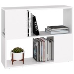vidaXL Comodă TV, alb, 80x24x63 cm, PAL vidaXL Comodă TV, alb, 80x24x63 cm, PAL