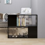 vidaXL Comodă TV, negru, 80x24x63 cm, PAL vidaXL Comodă TV, negru, 80x24x63 cm, PAL