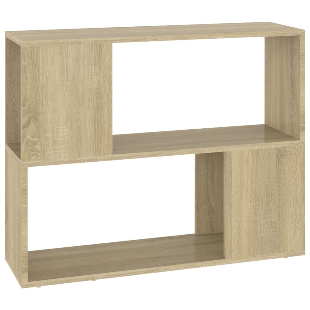 vidaXL Comodă TV, stejar sonoma, 80x24x63 cm, PAL