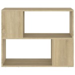 vidaXL Comodă TV, stejar sonoma, 80x24x63 cm, PAL vidaXL Comodă TV, stejar sonoma, 80x24x63 cm, PAL