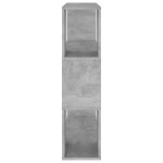 vidaXL Bibliotecă/Separator cameră, gri beton, 80x24x94 cm, PAL