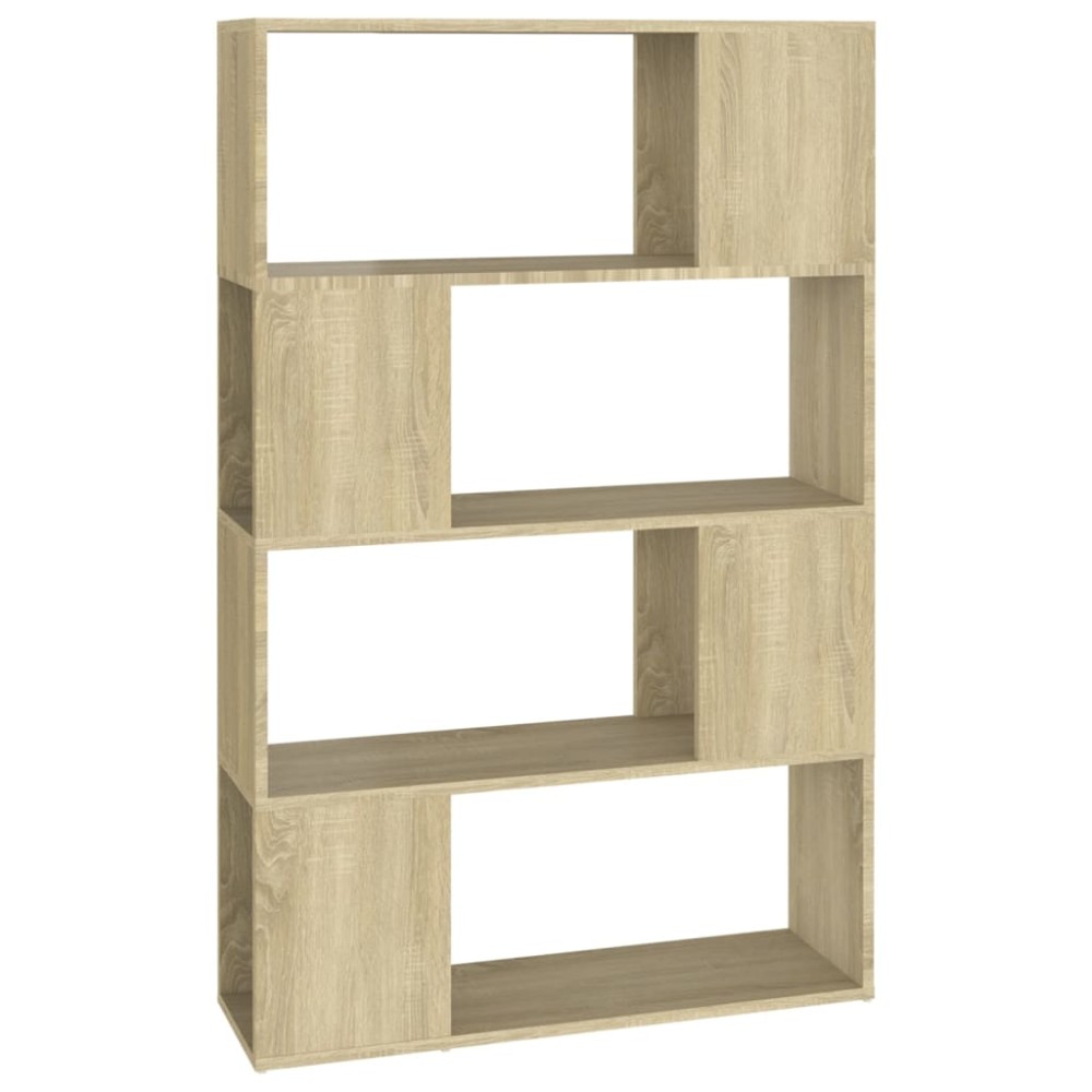 vidaXL Bibliotecă/Separator cameră stejar sonoma 80x24x124,5 cm PAL