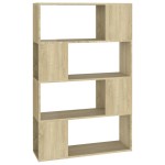 vidaXL Bibliotecă/Separator cameră stejar sonoma 80x24x124,5 cm PAL vidaXL Bibliotecă/Separator cameră stejar sonoma 80x24x124,5 cm PAL