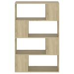 vidaXL Bibliotecă/Separator cameră stejar sonoma 80x24x124,5 cm PAL vidaXL Bibliotecă/Separator cameră stejar sonoma 80x24x124,5 cm PAL