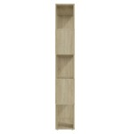 vidaXL Bibliotecă/Separator cameră, stejar Sonoma, 80x24x155 cm, PAL vidaXL Bibliotecă/Separator cameră, stejar Sonoma, 80x24x155 cm, PAL