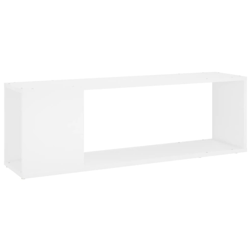 vidaXL Comodă TV, alb, 100x24x32 cm, PAL