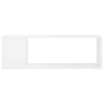 vidaXL Comodă TV, alb, 100x24x32 cm, PAL vidaXL Comodă TV, alb, 100x24x32 cm, PAL