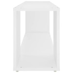 vidaXL Comodă TV, alb, 100x24x32 cm, PAL vidaXL Comodă TV, alb, 100x24x32 cm, PAL