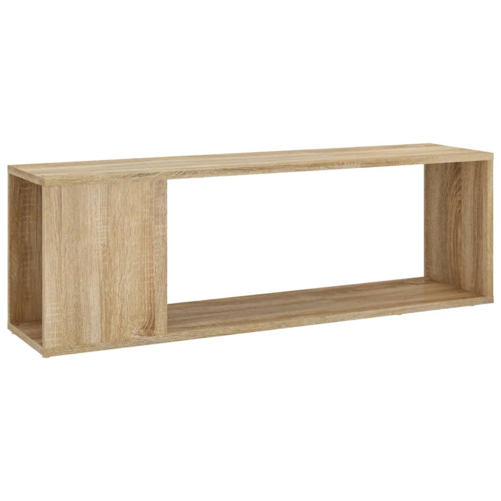 vidaXL Comodă TV, stejar sonoma, 100x24x32 cm, PAL