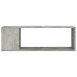 vidaXL Comodă TV, gri beton, 100x24x32 cm, lemn prelucrat vidaXL Comodă TV, gri beton, 100x24x32 cm, lemn prelucrat