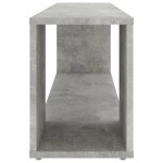 vidaXL Comodă TV, gri beton, 100x24x32 cm, lemn prelucrat vidaXL Comodă TV, gri beton, 100x24x32 cm, lemn prelucrat