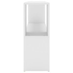 vidaXL Bibliotecă, alb, 100x24x63 cm, PAL vidaXL Bibliotecă, alb, 100x24x63 cm, PAL