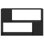 vidaXL Bibliotecă, negru, 100x24x63 cm, PAL vidaXL Bibliotecă, negru, 100x24x63 cm, PAL