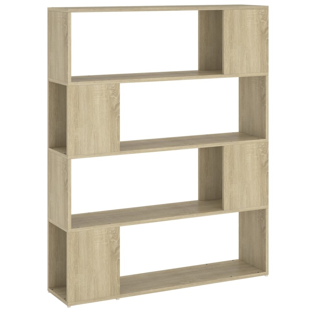 vidaXL Bibliotecă/Separator cameră, stejar sonoma, 100x24x124 cm