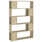 vidaXL Bibliotecă/Separator cameră, stejar sonoma, 100x24x155 cm PAL vidaXL Bibliotecă/Separator cameră, stejar sonoma, 100x24x155 cm PAL