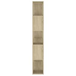 vidaXL Bibliotecă/Separator cameră, stejar sonoma, 100x24x155 cm PAL vidaXL Bibliotecă/Separator cameră, stejar sonoma, 100x24x155 cm PAL