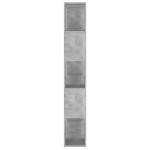 vidaXL Bibliotecă/Separator cameră, gri beton, 100x24x155 cm, PAL vidaXL Bibliotecă/Separator cameră, gri beton, 100x24x155 cm, PAL
