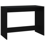vidaXL Set mobilier de bucătărie, 3 piese, negru, PAL vidaXL Set mobilier de bucătărie, 3 piese, negru, PAL