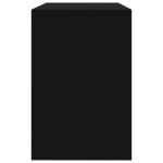 vidaXL Set mobilier de bucătărie, 3 piese, negru, PAL vidaXL Set mobilier de bucătărie, 3 piese, negru, PAL