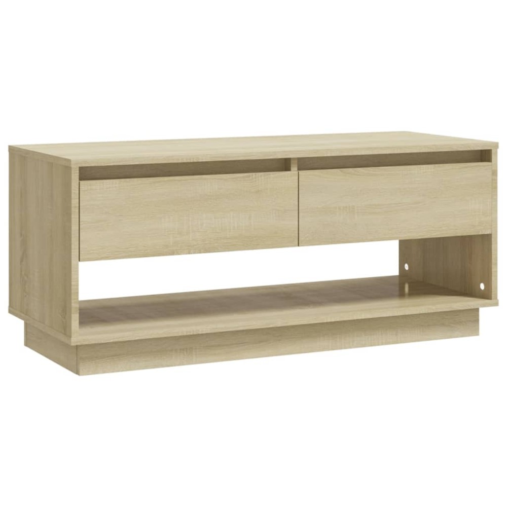 vidaXL Comodă TV, stejar Sonoma, 102x41x44 cm, PAL