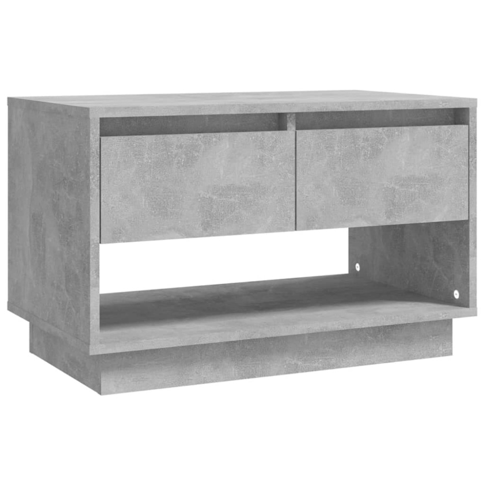 vidaXL Comodă TV, gri beton, 70x41x44 cm, PAL