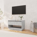 vidaXL Comodă TV, gri beton, 70x41x44 cm, PAL vidaXL Comodă TV, gri beton, 70x41x44 cm, PAL
