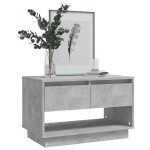 vidaXL Comodă TV, gri beton, 70x41x44 cm, PAL vidaXL Comodă TV, gri beton, 70x41x44 cm, PAL