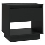 vidaXL Noptiere, negru, 2 buc., 45x34x44 cm, PAL vidaXL Noptiere, negru, 2 buc., 45x34x44 cm, PAL