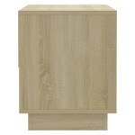 vidaXL Noptieră, stejar sonoma, 45x34x44 cm, PAL vidaXL Noptieră, stejar sonoma, 45x34x44 cm, PAL