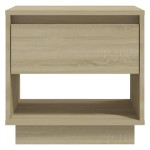 vidaXL Noptiere, stejar sonoma, 2 buc., 45x34x44 cm, PAL vidaXL Noptiere, stejar sonoma, 2 buc., 45x34x44 cm, PAL