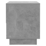 vidaXL Noptieră, gri beton, 45x34x44 cm, PAL
