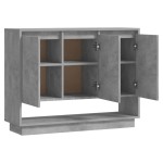 vidaXL Servantă, gri beton, 97x31x75 cm, PAL vidaXL Servantă, gri beton, 97x31x75 cm, PAL