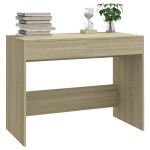 vidaXL Birou, stejar Sonoma, 101 x 50 x 76,5 cm, PAL