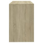 vidaXL Birou, stejar Sonoma, 101 x 50 x 76,5 cm, PAL