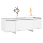 vidaXL Comodă TV, alb, 120x30x40,5 cm, lemn prelucrat